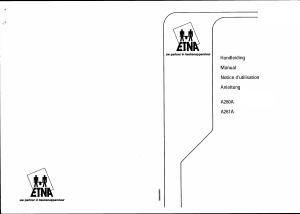 Manual ETNA A261 Hob