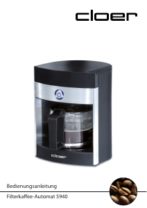 Bedienungsanleitung Cloer 5940 Kaffeemaschine