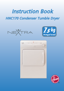 Bruksanvisning Hoover HNC 170-80 Torktumlare