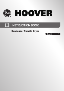 Bruksanvisning Hoover LLC D91B-80 Torktumlare
