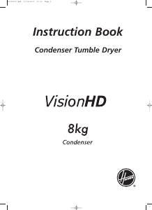 Handleiding Hoover VHC 180-80 Wasdroger