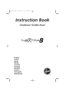 Manuale Hoover HNC 180-SY Asciugatrice