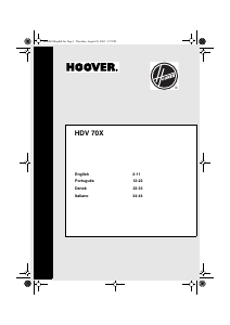 Handleiding Hoover HDV70X SY Wasdroger