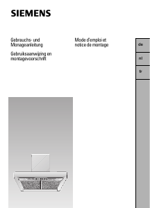 Handleiding Siemens LC954BA10 Afzuigkap