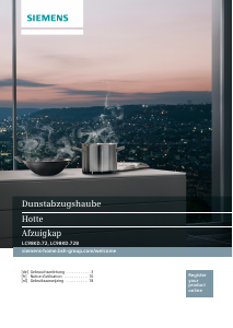 Bedienungsanleitung Siemens LC98KD672 Dunstabzugshaube