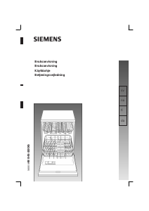 Käyttöohje Siemens SE55A591 Astianpesukone