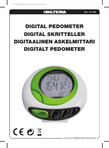 Käyttöohje Biltema 14-750 Askellaskuri
