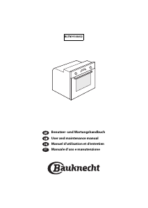Manuale Bauknecht BLTM 9100/PT/02 Forno