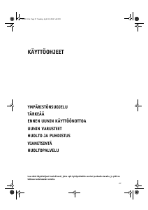Käyttöohje Bauknecht BLZH 5900 AL-ST Uuni