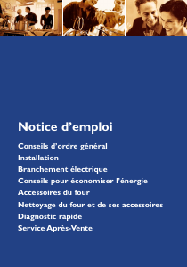 Mode d’emploi Bauknecht BSZH 5000/01 IN Four