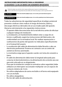 Manual de uso Bauknecht BMV 8200 IN Horno