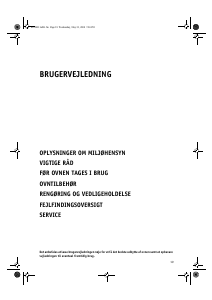 Brugsanvisning Bauknecht BLZE 6100/AL Ovn