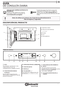 Manual de uso Bauknecht EMNK7 2238 PT Horno