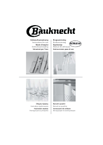 Bedienungsanleitung Bauknecht ECTM 8145 SW Backofen