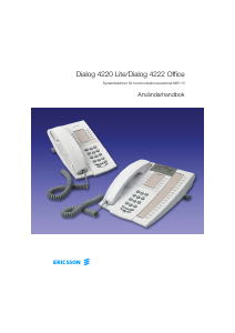 Bruksanvisning Ericsson Dialog 4222 Office Telefon