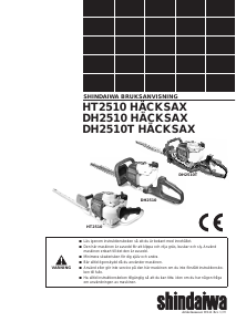 Bruksanvisning Shindaiwa HT2510 Häcksax