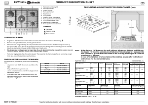 Bruksanvisning Bauknecht TGW 5576/IN/01 Häll