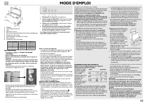Mode d’emploi Bauknecht GTA 3002 Optima Congélateur