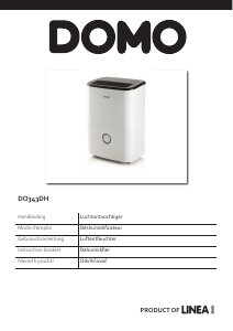 Bruksanvisning Domo DO343DH Avfuktare