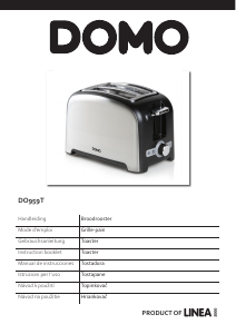 Manual Domo DO959T Toaster