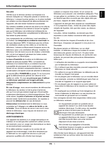 Mode d’emploi Thomson 40FD5406 Téléviseur LCD