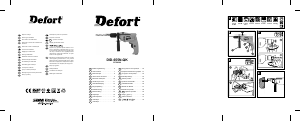 Посібник Defort DID-655N-QK Дрель-шуруповерт