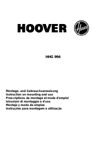 Manual Hoover HHG 994 X Cooker Hood