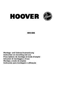 Manual Hoover HHI 694 X Cooker Hood