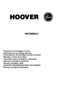 Manual Hoover HBS93680/1X Cooker Hood