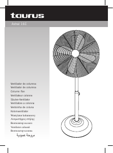 Manual Taurus Astral 16C Ventilator