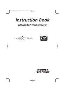 Manuale Hoover HNWF 6137E-30 Lavasciuga