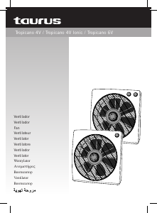 Manual de uso Taurus Tropicano 4V Ventilador