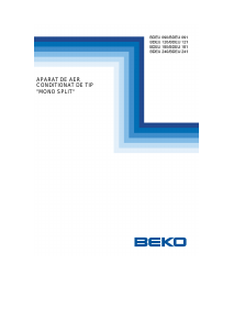 Manual BEKO BDEU 090 Aer condiționat