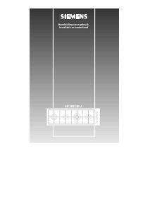 Handleiding Siemens ER59553EU Kookplaat