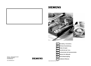 Mode d’emploi Siemens ER14053EU Table de cuisson
