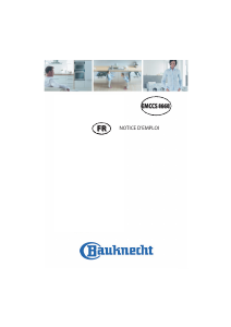 Mode d’emploi Bauknecht EMCCS 8660 SW Micro-onde