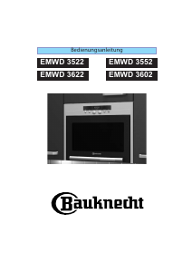 Bedienungsanleitung Bauknecht EMWD 3622/1 AL Mikrowelle