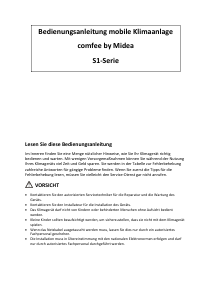 Bedienungsanleitung Comfee MPS1-07CRN1-ERP Klimagerät