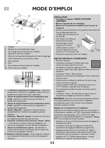 Mode d’emploi Bauknecht GTE 260 A++ Congélateur