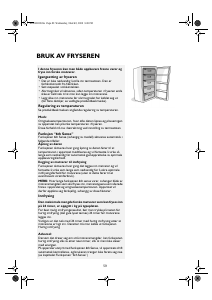 Bruksanvisning Bauknecht GKN365 Shock A+ PT Fryser