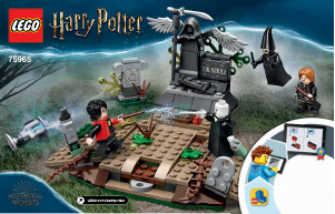 Vadovas Lego set 75965 Harry Potter Voldemorto iškilimas