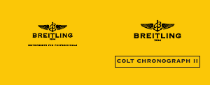 Manual Breitling Colt Chronograph II Relógio de pulso