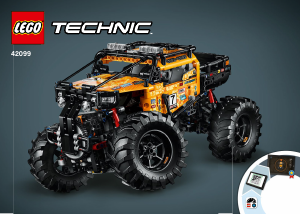 Manual Lego set 42099 Technic 4x4 X-treme Off-Roader