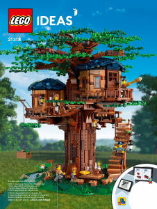 Bedienungsanleitung Lego set 21318 Ideas Baumhaus
