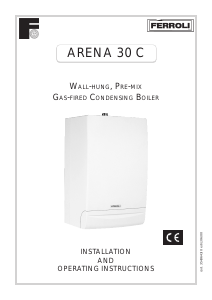 Bruksanvisning Ferroli Arena 30 C Gaspanna