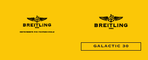 Manual Breitling Galactic 30 Relógio de pulso