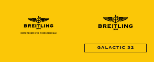 Manual Breitling Galactic 32 Relógio de pulso