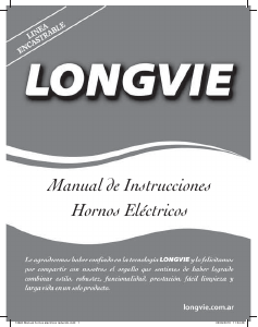 Manual de uso Longvie HE6900X Horno