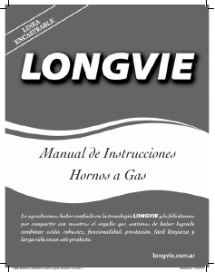 Manual de uso Longvie H6900G Horno