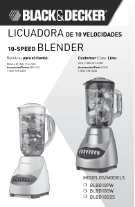 Bruksanvisning Black and Decker BLBD10GSS Blender
